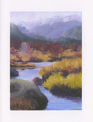 Rocky Mountain Willow Carr watercolor note cards